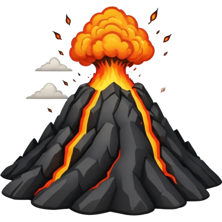 volcano emoji