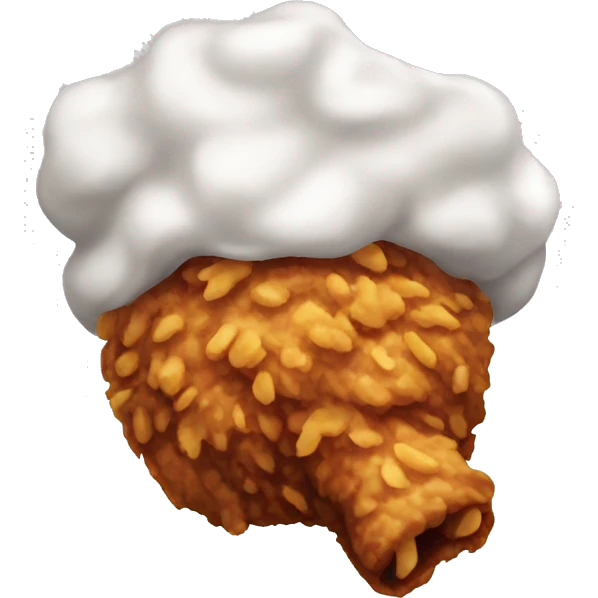 Fried chicken  emoji