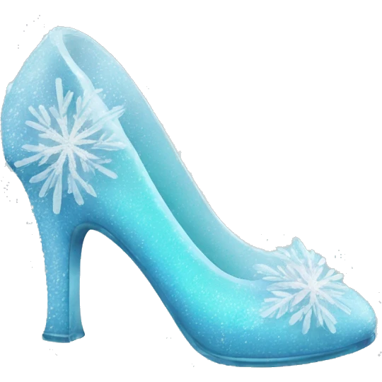 frozen elsa shoe emoji