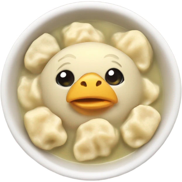 Chicken and dumplings emoji