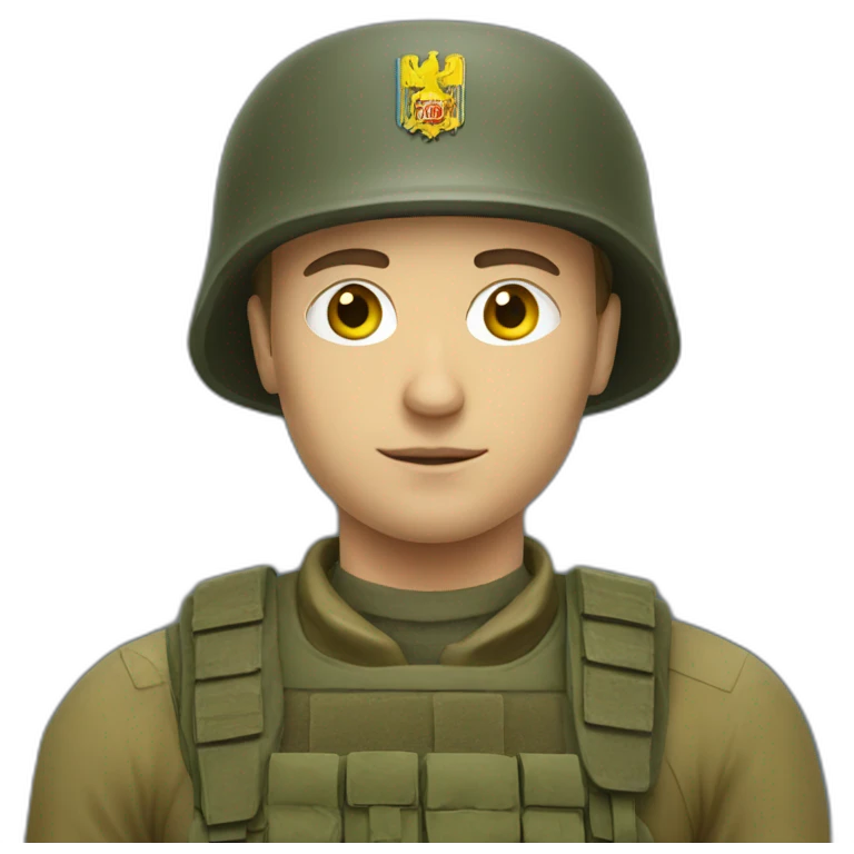 Ukrainian Soldier  emoji