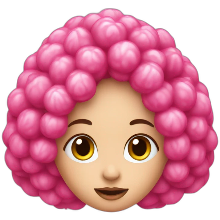 raspberry princess emoji