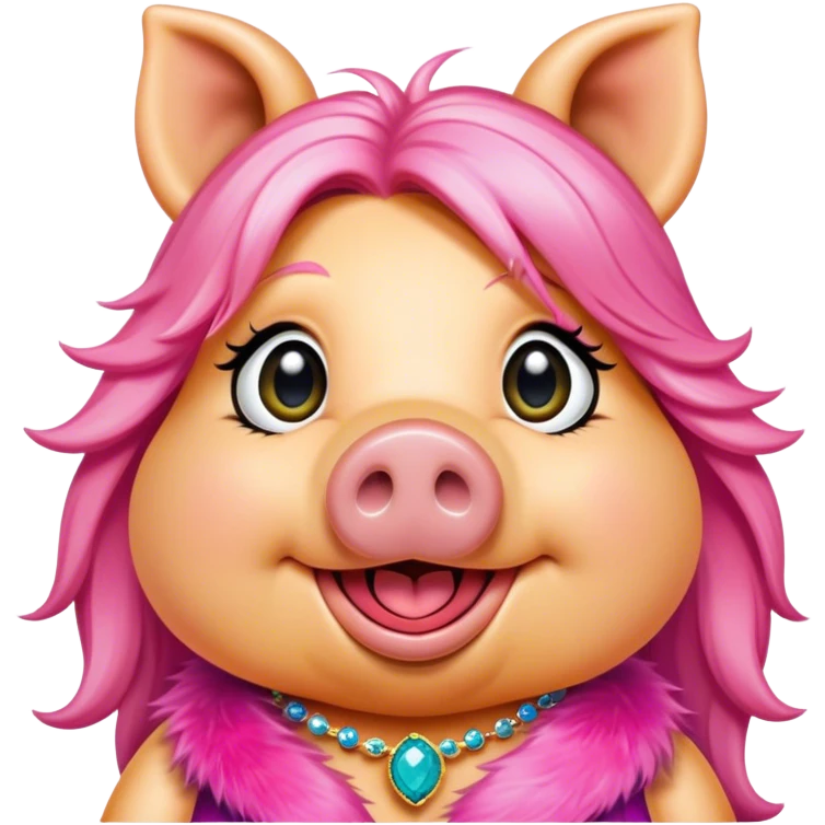 Ms.piggy emoji