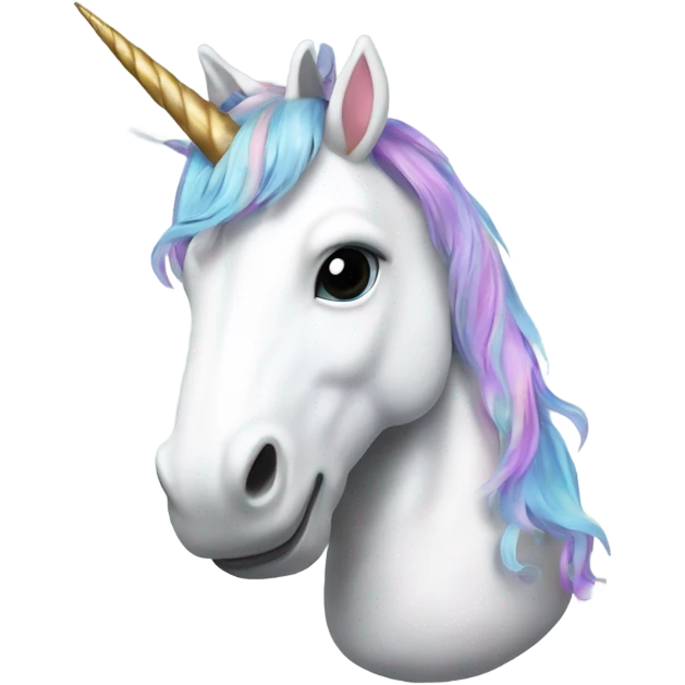 Unicorn, with toes, human feet emoji