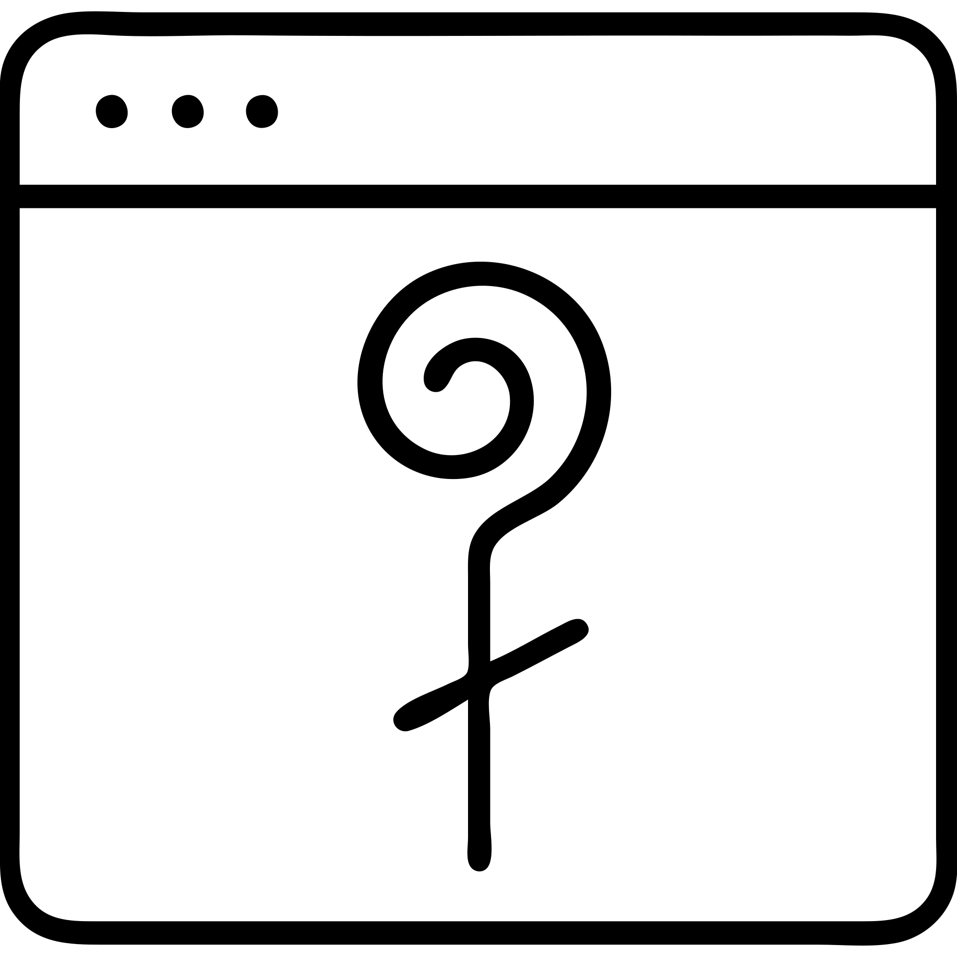 minimalistic logo stylized wizard staff forming the frame of a website, minimal details, flat design, professional look emoji