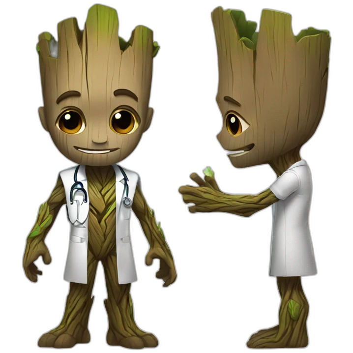 groot a doctor emoji
