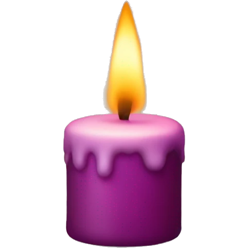 Bordaux candle emoji