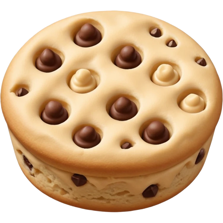 cookie dough emoji