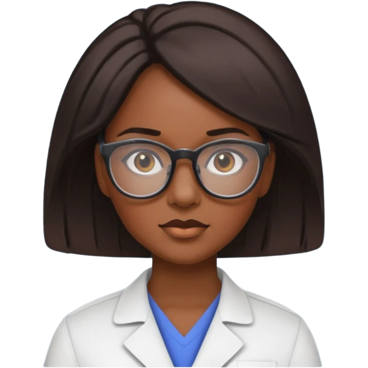 black female specialist emoji