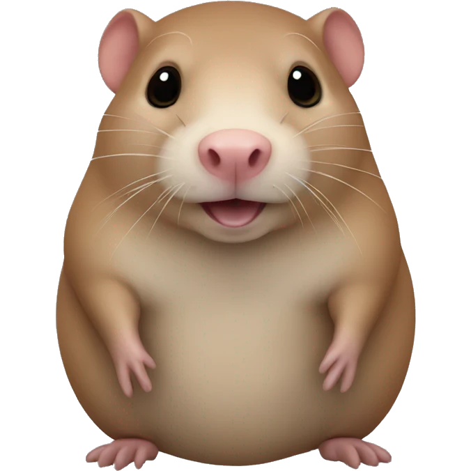 Mole rat emoji