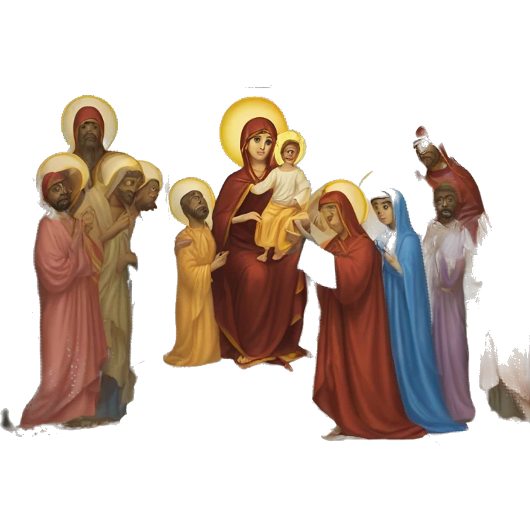 Introduction of the Most Holy Theotokos to the temple emoji