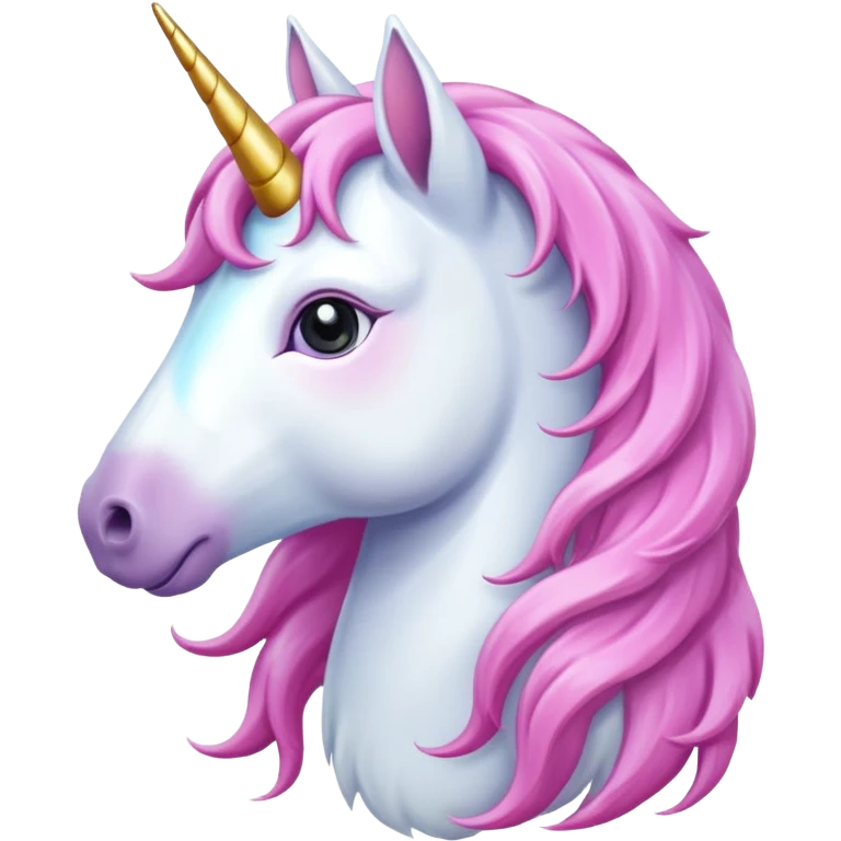 unicord with lomg hair emoji