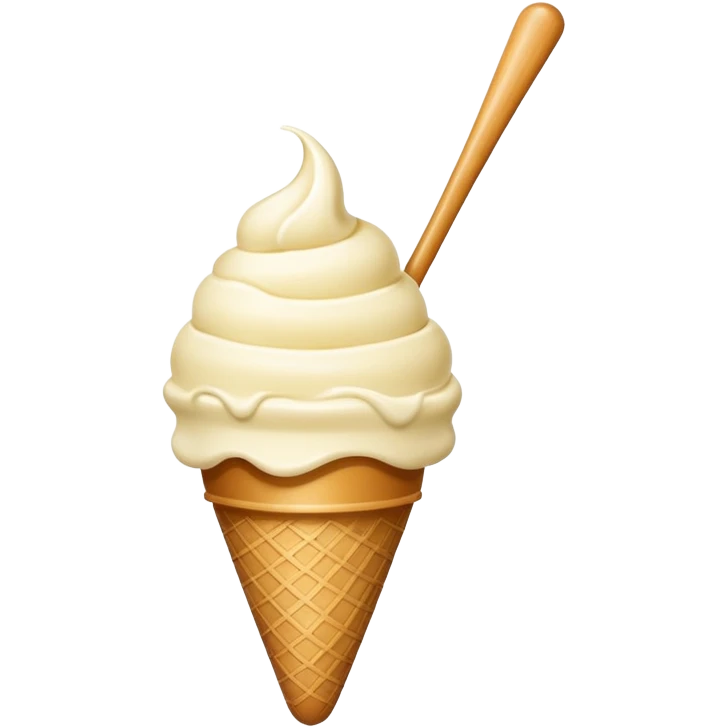Ice cream emoji