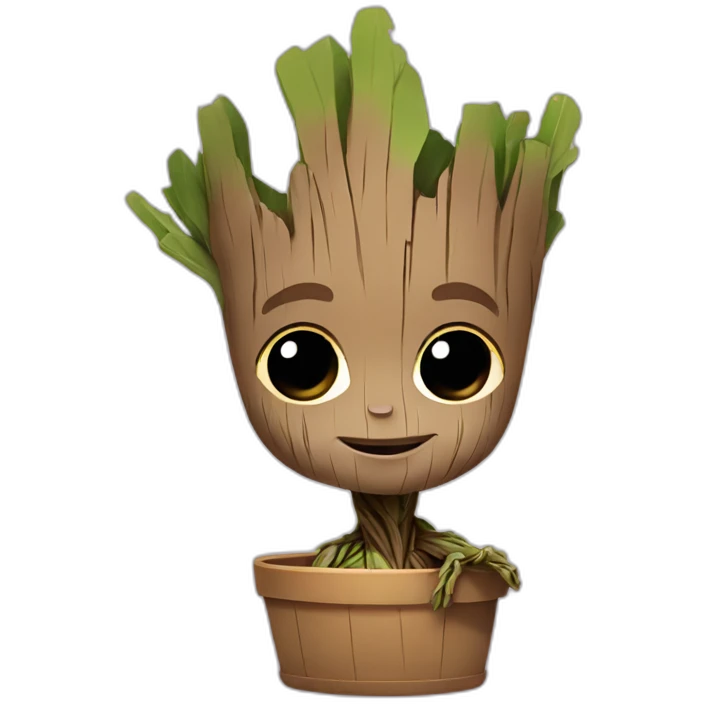 Baby groot emoji