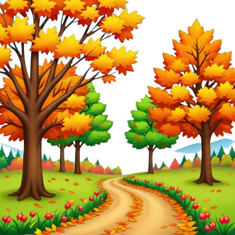 fall landscape emoji