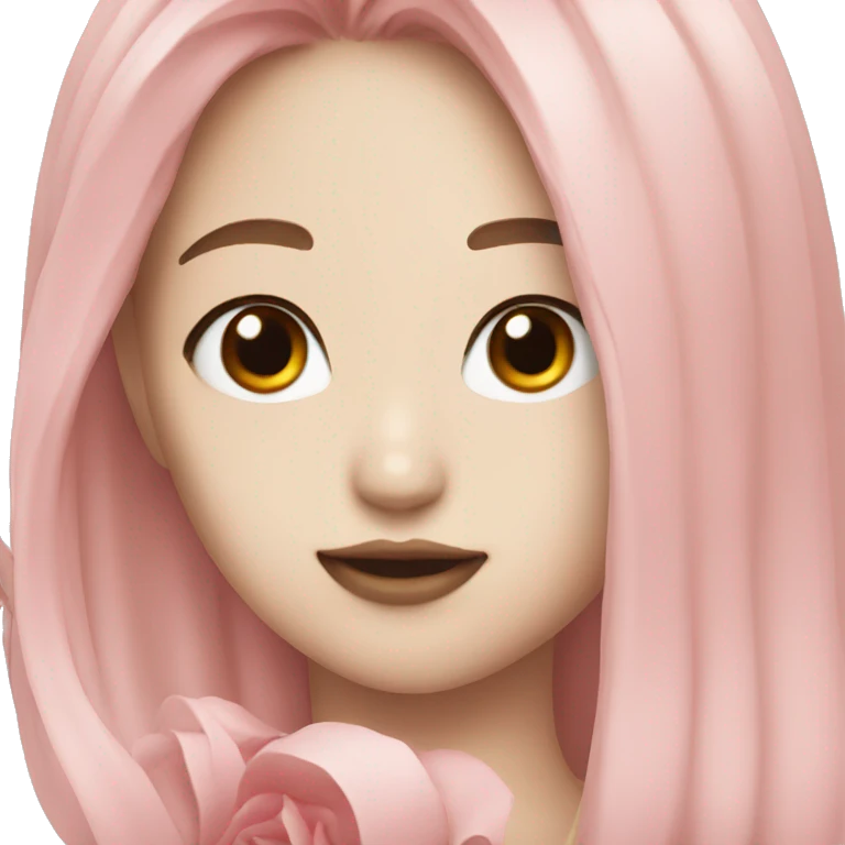 k pop rosé emoji