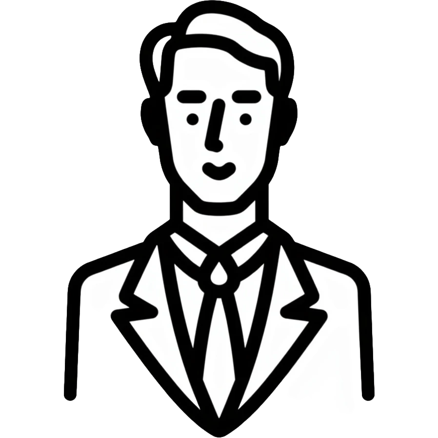 professional businessman with tie and suit emoji