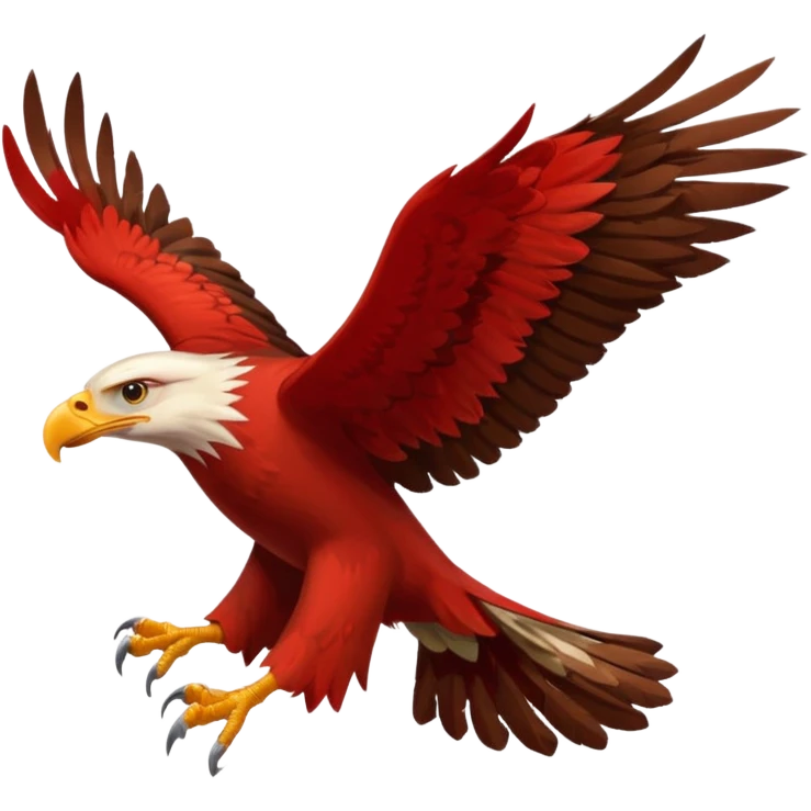 Red eagle  emoji
