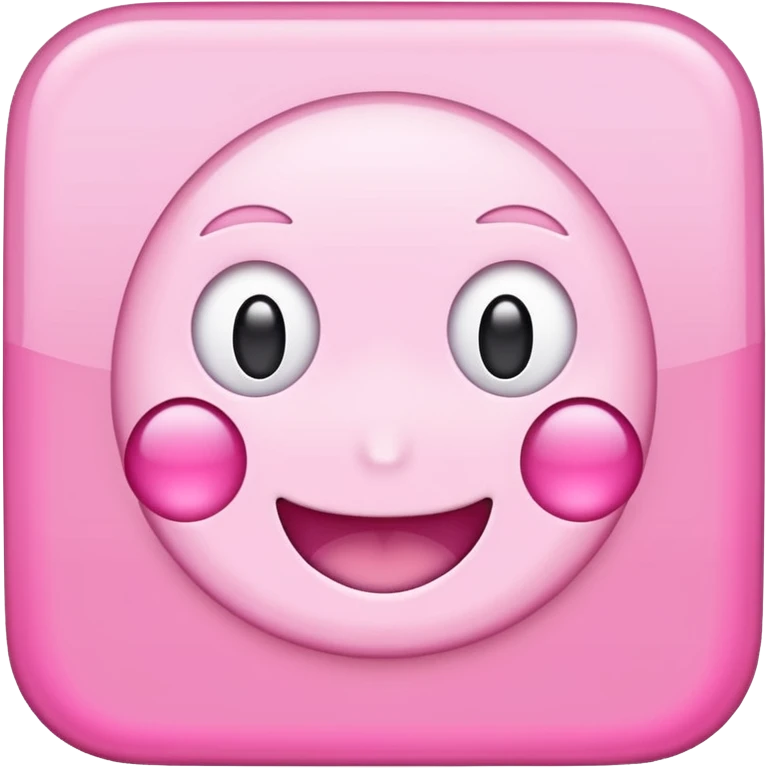 Pink square with 'OK' text emoji