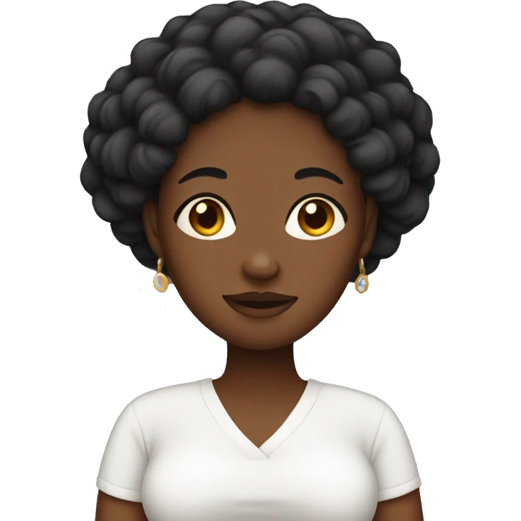 Black pregnant woman emoji