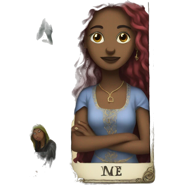 Me in tarot cards  emoji