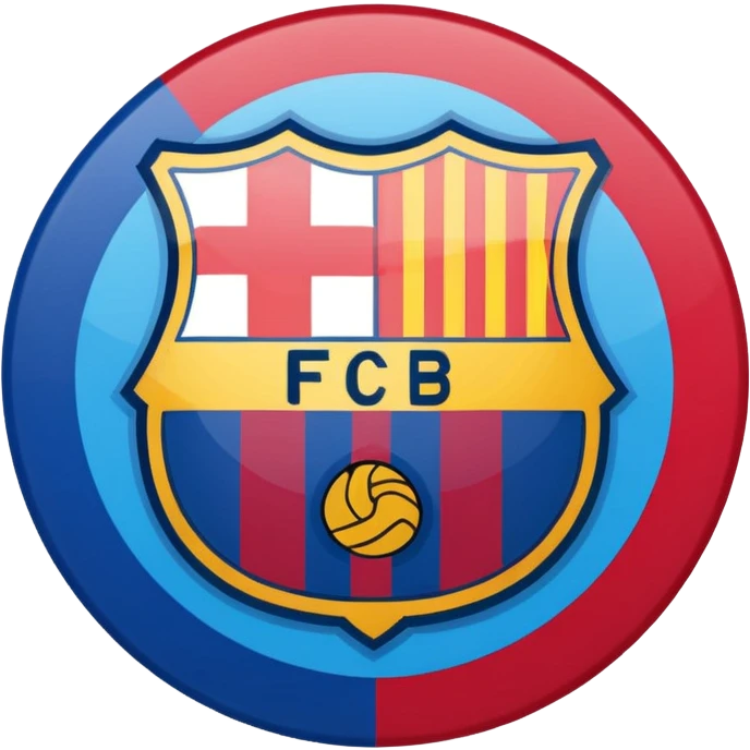Fc barcelona logo  emoji