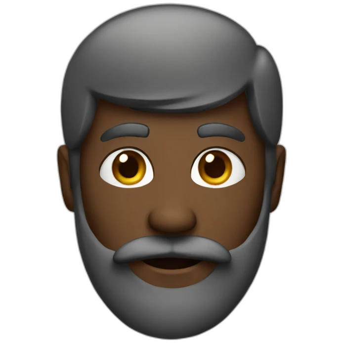 nuss with beard emoji
