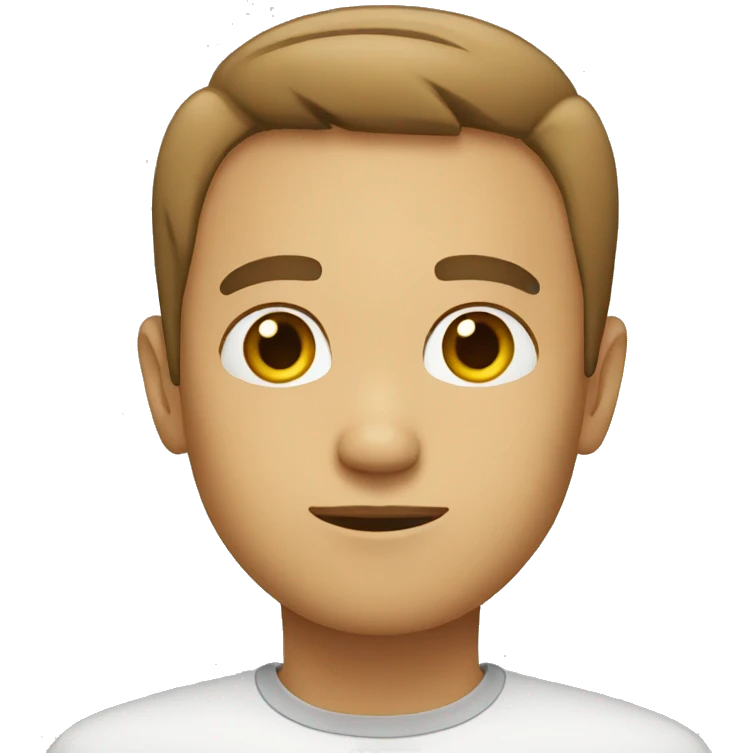 Neutral face emoji