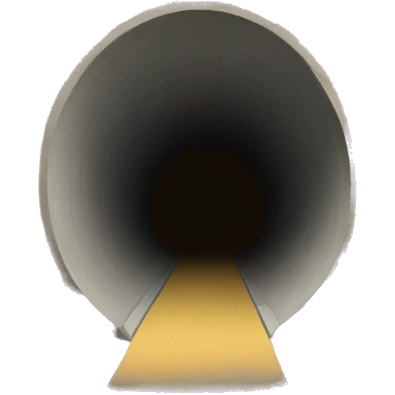 A tunnel hole emoji