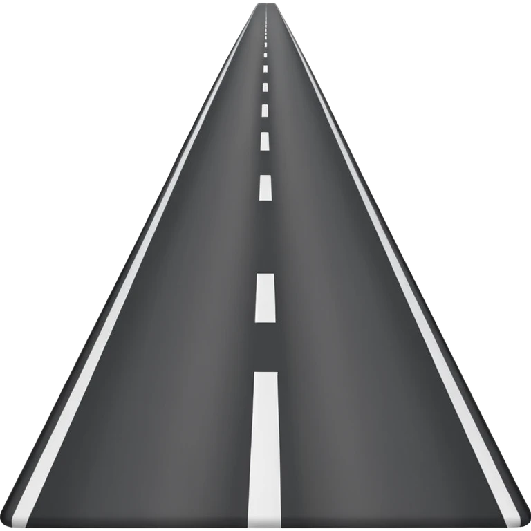 straight road emoji