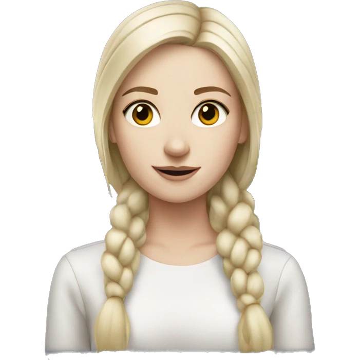 Pale girl with audi car emoji