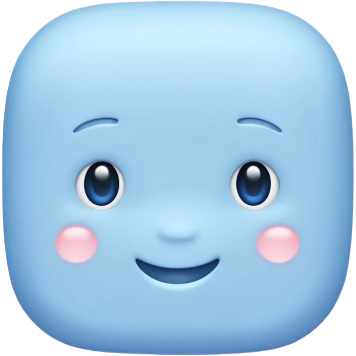Blue aesthetic ￼ emoji