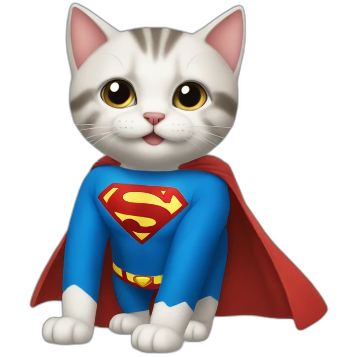 Supermancat emoji
