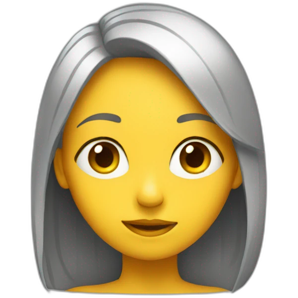 Shy girl emoji