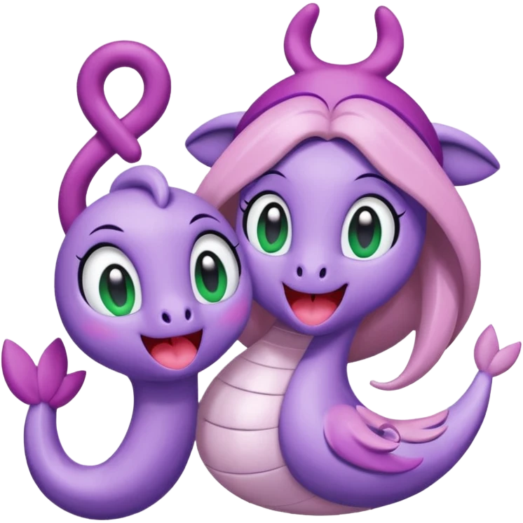 Goodra-Meloetta emoji