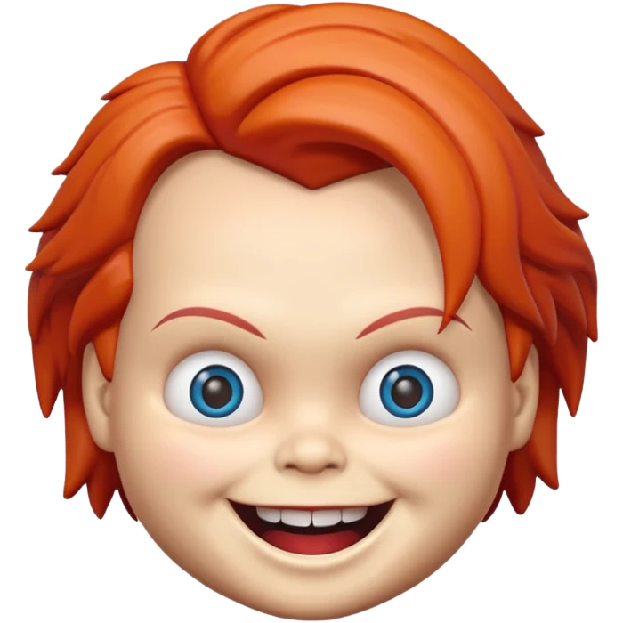 Un emojin de chuky emoji