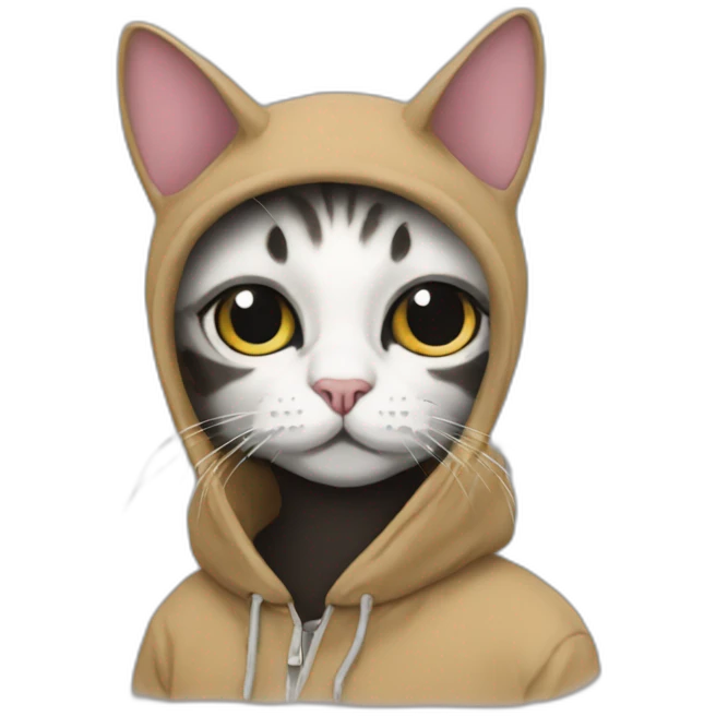 Vetements style cat emoji