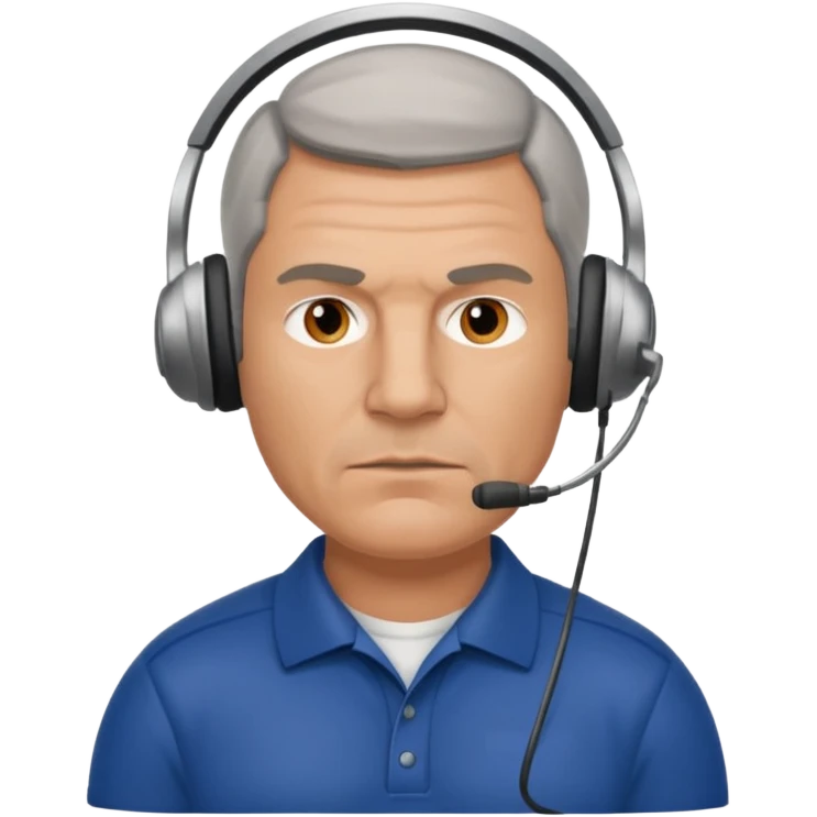 an American football coach emoji