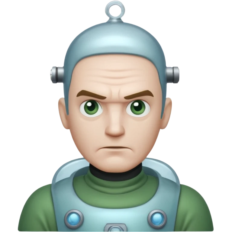 mr freeze with green shirt emoji