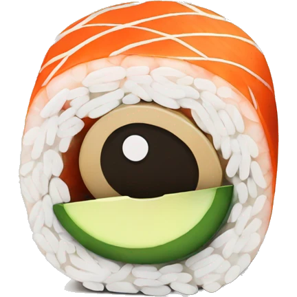Sushi roll  emoji