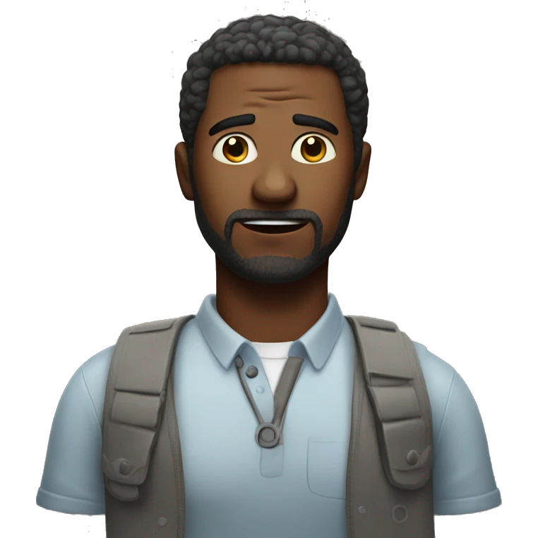 man asking for help emoji