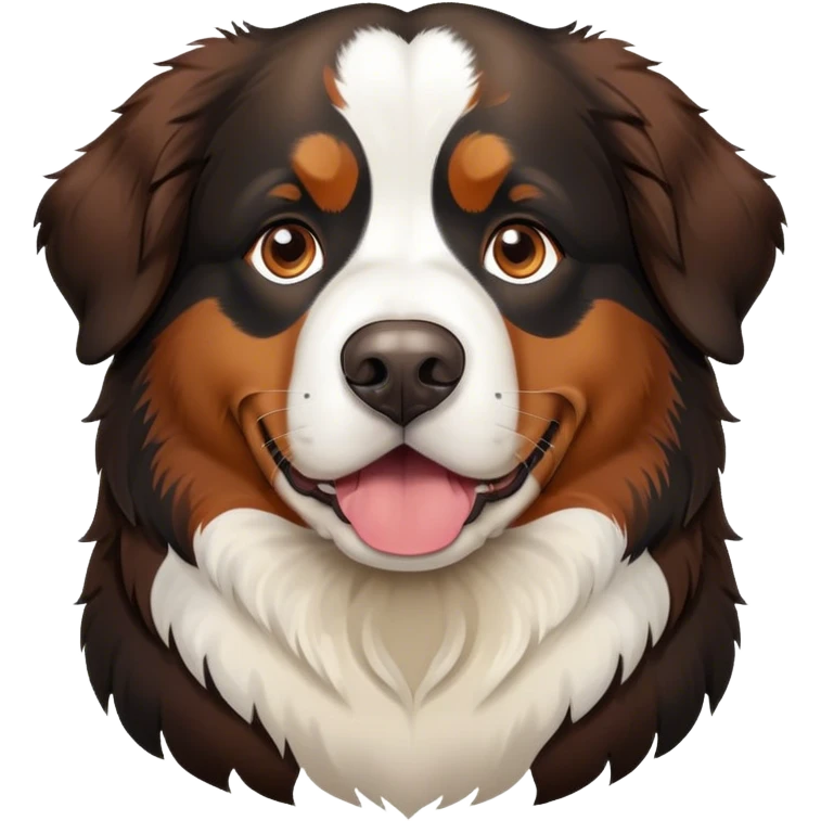 Bernese mountain dog emoji