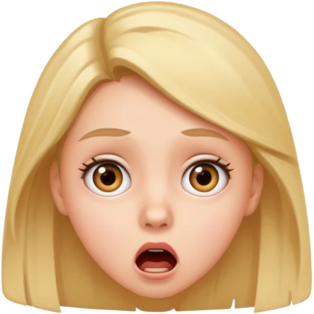 Shocked girl  emoji
