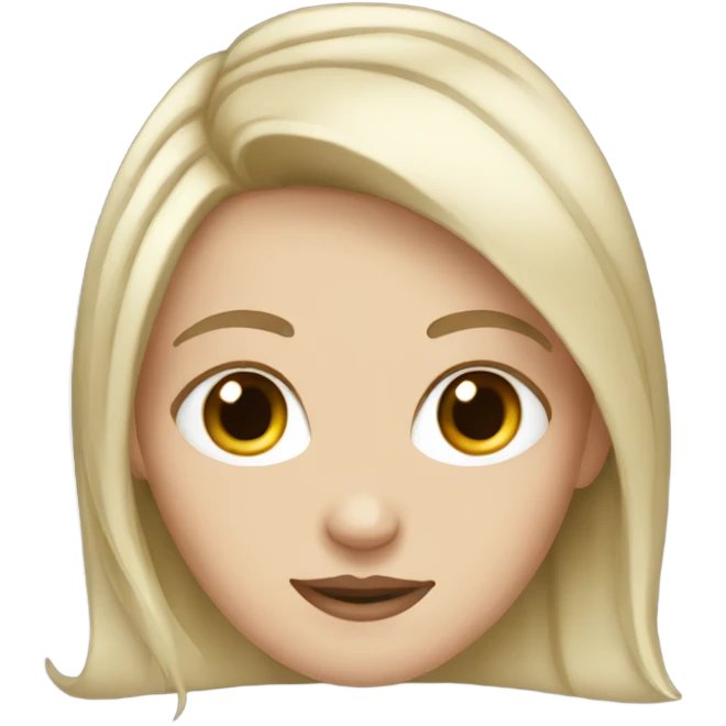 white girl  emoji