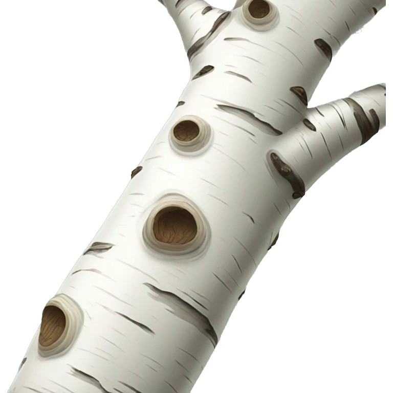 White birch tree emoji