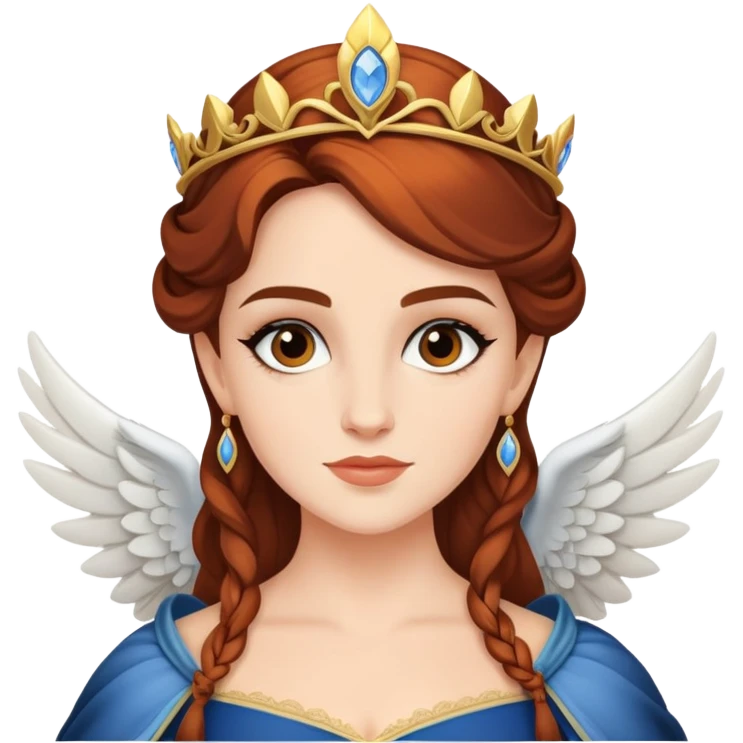 danielle de barbarac in Ever After with wing emoji