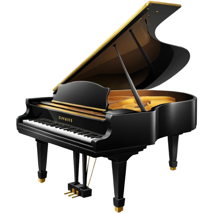 grand piano emoji