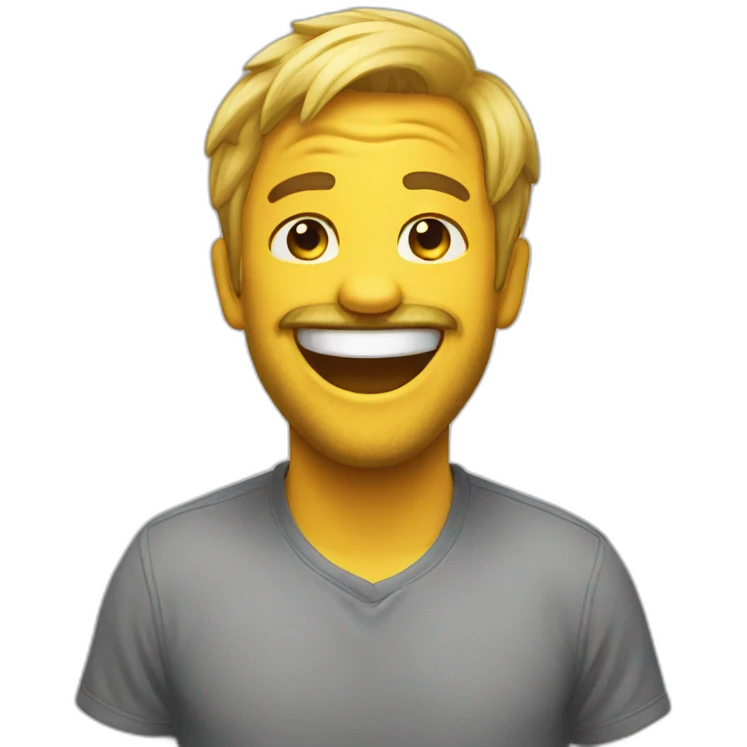 laugh big emoji