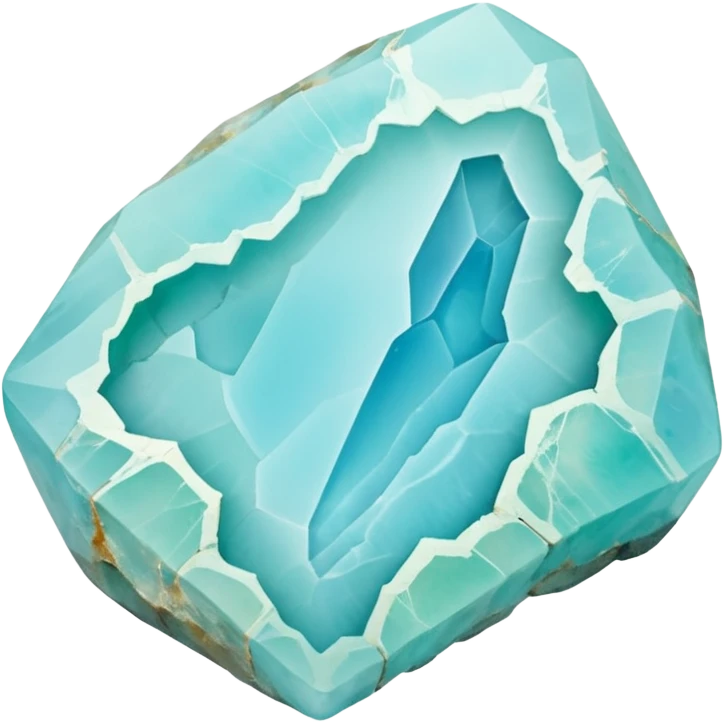 peruvian opal gemstone raw crystal emoji