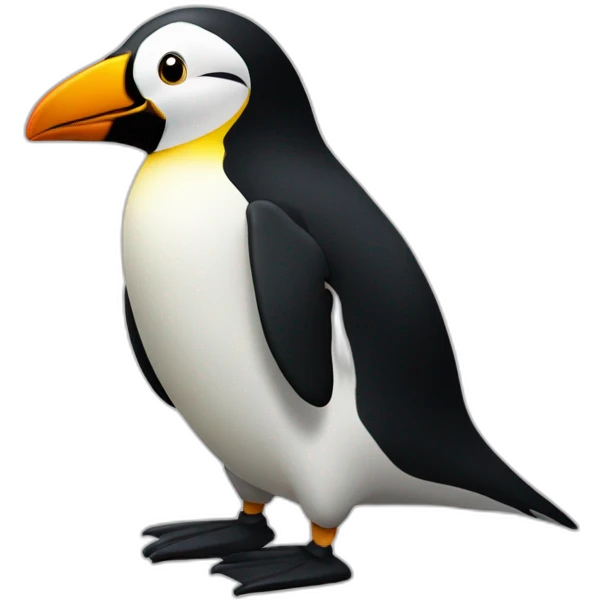 dangerous pingouin emoji